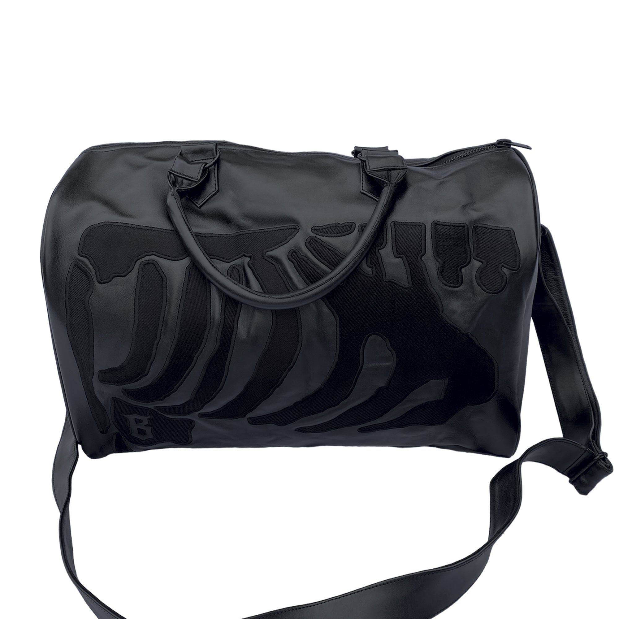 1 OF 1, TRIPLE BLACK RIBCAGE DUFFLE